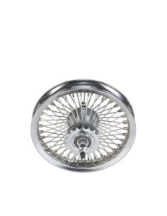 12 Steel Coaster Wheel 72 Spoke 14g UCP 3/8 Axle Single...